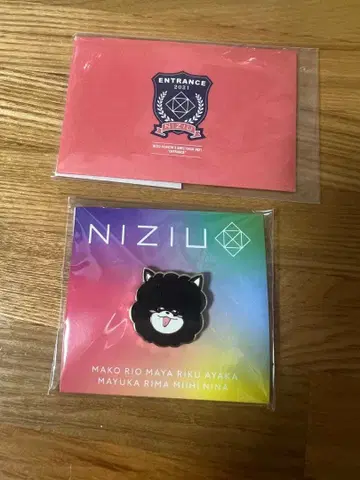 NiziU 학생증&조명 사진 핀 배지 MAYA