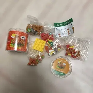 나노블록 nanoblock 디즈니 미키 햄버거