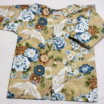 축제복!! 헐렁한 셔츠!! 140 사이즈 상의만 핸드메이드