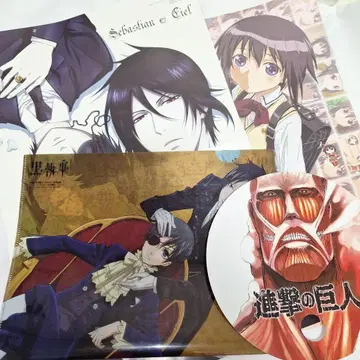 블랙 집사 시엘 세바스찬 작안의 샤나 알로이스 포스터 뱀부 블레이드