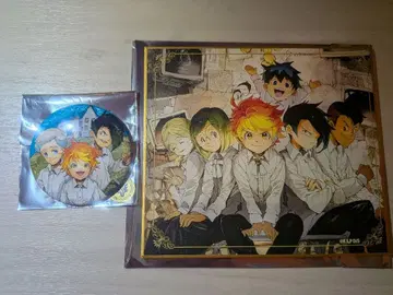 약속의 네버랜드 색지, 캔 배지 세트