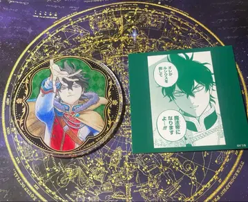 블랙클로버 Gratte 유상 특전 아크릴 코스터 유노