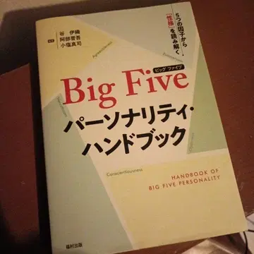 Big Five 퍼스널리티 핸드북: 5가지 요인으로 [성격] 읽기 -