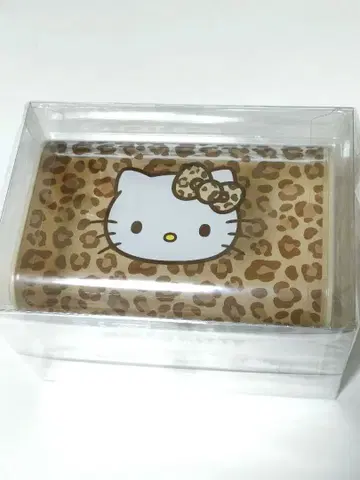 산리오 헬로키티 미니 서랍 소품함 레오파드 무늬 키티 새상품 익명 배송