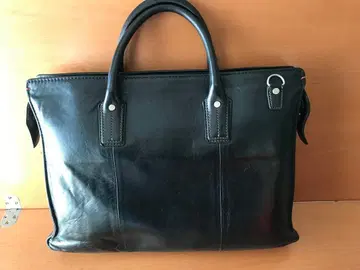 사이먼 카터 SIMON CARTER 천연 가죽 브리프 케이스 USED