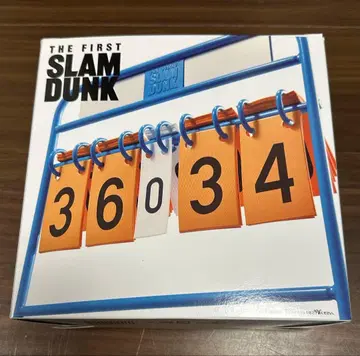 미사용 새상품 THE FIRST SLAM DUNK 스코어보드형 만년 달력