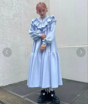 Candy Stripper DEAREST JERSEY 드레스 저리