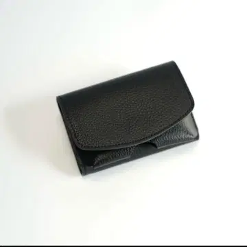 메종 스본드 에이미 블랙 3단 폴더형 지갑