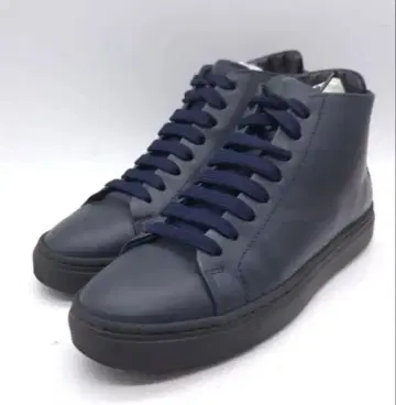 비어즐리 한정 판매 수입 MAIMAI 가죽 하이컷 스니커즈