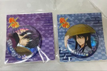 은혼 중국 한정판 타카스기 신스케 가츠라 코타로 캔뱃지 정품 2세트