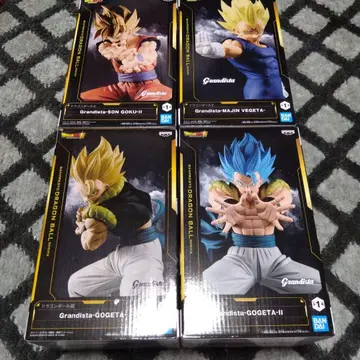 손오공 베지터 오지터 그란디스타 피규어 4체 세트
