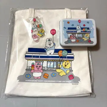 가엾어라! 빤쮸토끼 림포차무 토트백 초코 크런치 통 로손