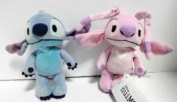 디즈니 스토어 릴로 & 스티치 엔젤 누이모즈 봉제 인형 세트