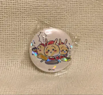 치이카와 크레이프 캔뱃지 토끼 베테랑 점원