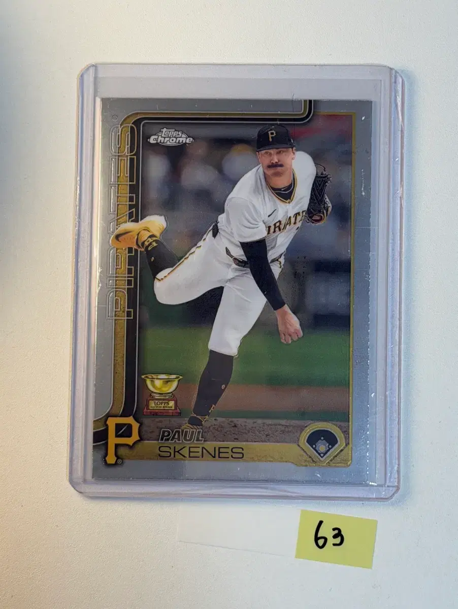 폴 스킨스 Topps MLB 야구카드