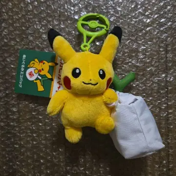 포켓몬 피카피카마트 피카츄 봉제 인형 에코백 마스코트