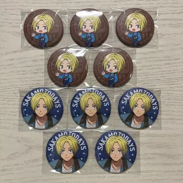 사카모토 데이즈 데님 캔뱃지 신