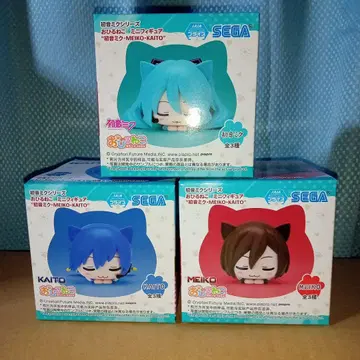 하츠네 미쿠 미니 피규어 낮잠 3종 세트