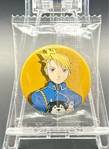 강철의 연금술사 리자 호크아이 하야테호 캔뱃지 미니