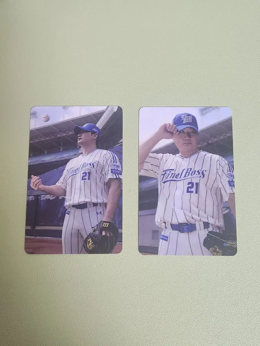 오승환 은퇴기념 포토카드