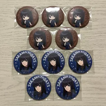 사카모토 데이즈 데님 캔뱃지 대불