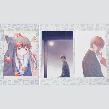 후르츠 바스켓 후루바 카페 엽서