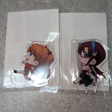 에반게리온 아크릴 스탠드 아스카&마리