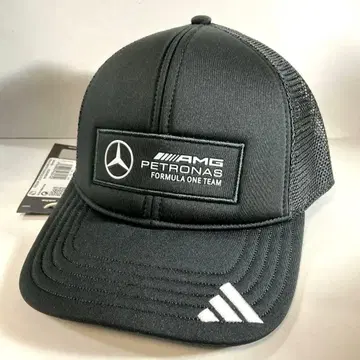 메르세데스 AMG 페트로나스 팀 로고 트래커 캡 [새상품 미사용]