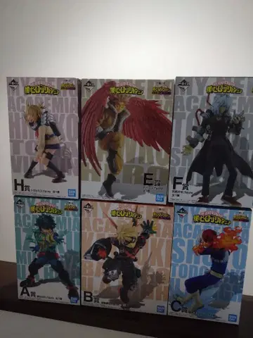 히로아카 1번 복권 HERO VS VILLAINS 6체 세트