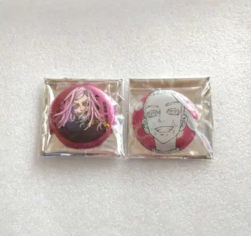 도쿄 리벤저스 마이키마트 산즈 하루치요 매트 메탈릭 캔뱃지