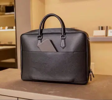 [ 미사용 ] 보나벤츄라 잭슨 브리프 케이스 블랙