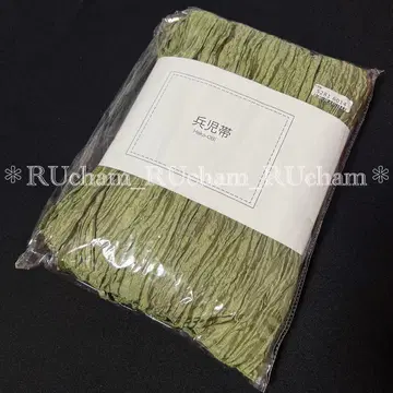 새상품 [ 그린 ] 우타타네 utatane 헤코 오비 주름 헤코 오비