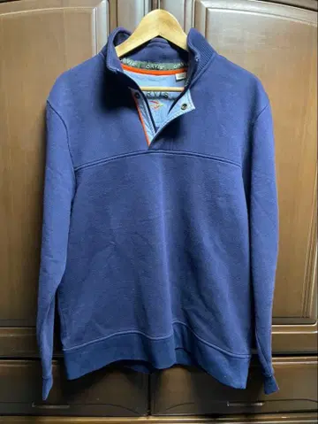 ORVIS 오비스 맨투맨 하프 지퍼 트레이닝복 무지 M