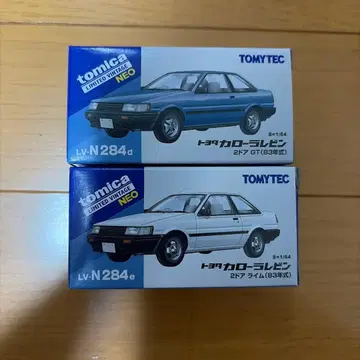 토미카 리미티드 빈티지 네오 토요타 코롤라 레빈 2대 세트