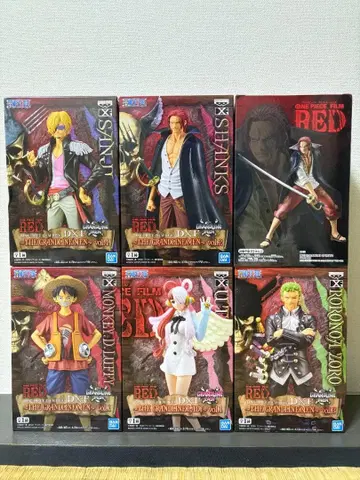 원피스 필름 레드 피규어 루피 우타 조로 상디 샹크스