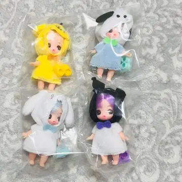 푸치리카짱 산리오 캐릭터즈 4종류