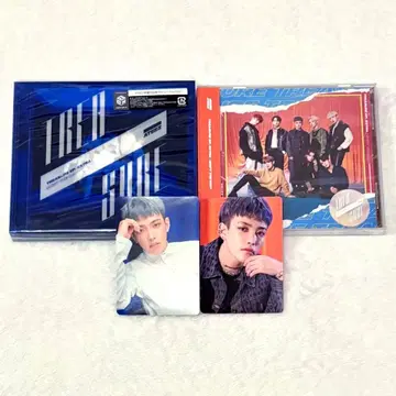 ateez 아티즈 shift the map 2 형태 트레이딩 카드 홍중