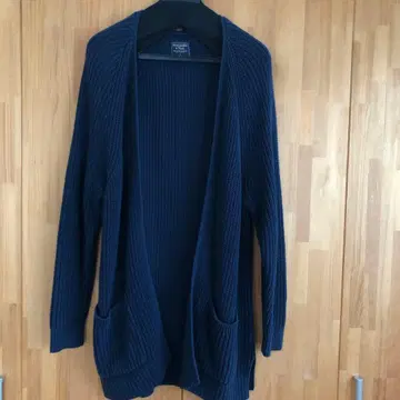 Abercrombie&Fitch 가디건 네이비 계열