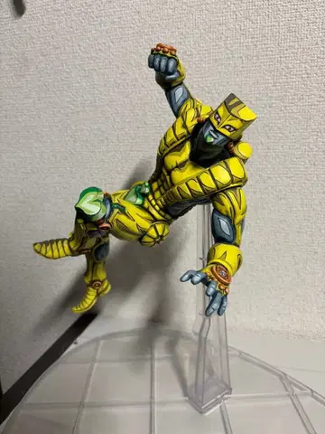 죠죠의 기묘한 모험 더 월드 제일복권 리페인트 이차원 채색 피규어