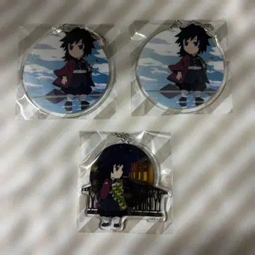 귀멸의 칼날 전 집중전 지역 한정 아크릴 참 토미오카 기유