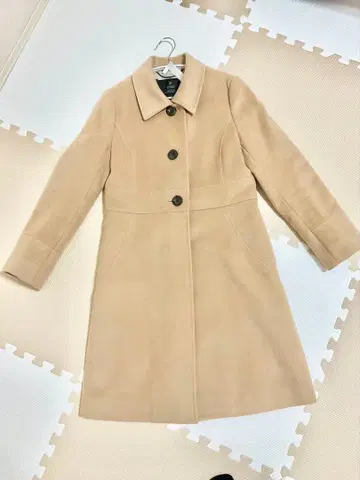 INED 캐시미어 100% 코트 베이지