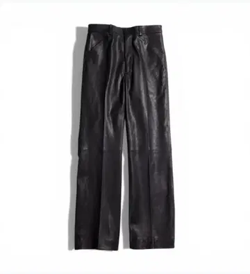 AURALEE [ TEXTURED LAMB LEATHER PANTS ]
