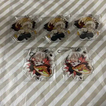 귀멸의 칼날 전 집중전 지역 한정 아크릴 참 시나즈가와 사네미