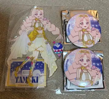 비밀의 아이프리 시부야 TSUTAYA 팝업 등신 캔뱃지 A 타마키