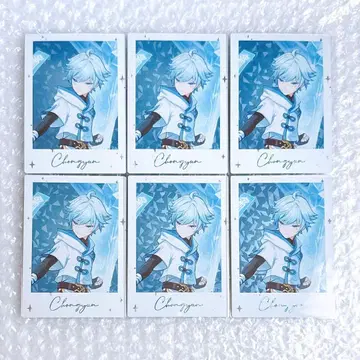 원신 fes 폴라로이드 카드 중운 6장 세트