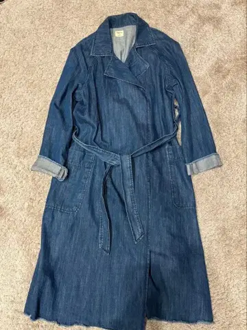 GAP 데님 롱 코트