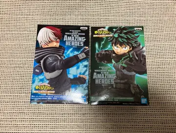 나의 히어로 아카데미아 미도리야 이즈쿠 토도로키 쇼토 피규어 세트