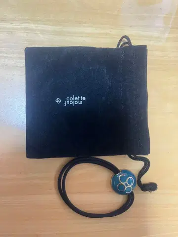 콜레트 마루프 머리끈 헤어 액세서리 터콰이즈