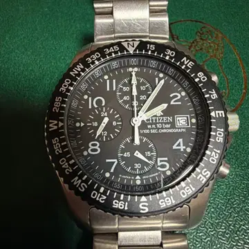 시티즌 Citizen 프로 마스터 크로노그래프 0610-H04147