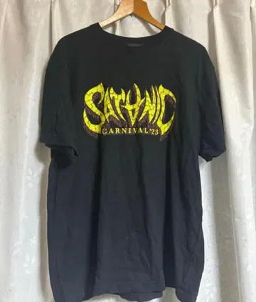 SATANIC CARNIVAL 2023 티셔츠 L 사이즈 블랙